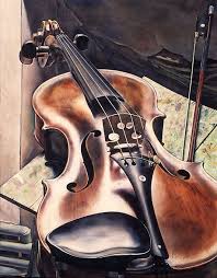 Michael Taylor Violin Music Painting Violin Art