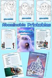 A research team embarks on a journey to obtain a plant that can advance medical research by centuries. Free Abominable Printable Coloring Pages Games Recipes