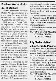 Obituary for Barbara Anne Hinks