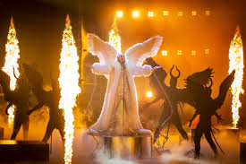 Fallen angel by tix from norway at eurovision song contest 2021. Zuahohvglj Iom