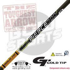 Gold Tip Pierce Shafts