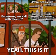 Yep. Cult.