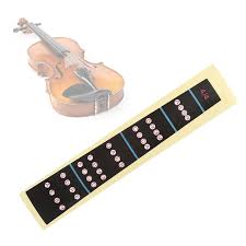 Details About 4 4 Violin Fiddle Fretboard Fingerboard Finger Chart Guide Label Sticker Poster