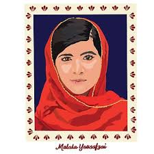 Chapa for Sale con la obra «Copia de Malala Yousafzai en marco» de Emily  Boynton