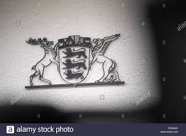Es bestand zwischen dem jahr 746 und 1290 bestand. Stuttgart Deutschland 17 Jan 2019 Das Wappen Des Landes Baden Wurttemberg Hangt In Einem Gerichtssaal Des Landgericht Stuttgart Credit Sebastian Gollnow Dpa Alamy Leben Nachrichten Stockfotografie Alamy