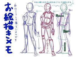 人間の描き方をイラスト解説 顔 体 ポーズなどのポイントをまとめて覚えよう お絵かき図鑑 描き方 絵の描き方 人 書き方