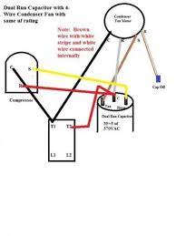 There are two capacitors in this method one is used at the time of the starting and is known as. Century Condenser Fan Motor Wiring Diagram Ac Condenser Condensation Basic Electrical Wiring