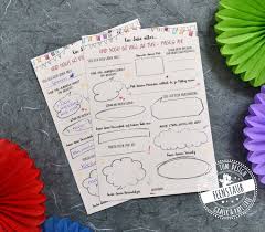 Geburtstag Gastebuch Zum Ausfullen Mit Fragen Feenstaub At Shop Runder Geburtstag Ideen Geburtstag Geburtstagsbuch
