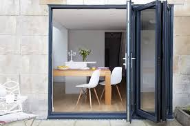 Because weather and the seasons don't always beg for fresh air, choose an arrangement with a single swinging access door. Bifold Doors Aluminium Bifold Doors Uk Patio Doors Cost Prices Everest