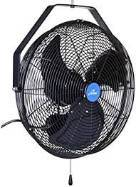 The vie oscillating wall mounted fan is both reliable and easy to operate so that you can spend more time enjoying the fresh air and less time setting up for it. Explore Outdoor Wall Fans For Patios Amazon Com