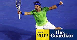 Pay close attention to rafa discreetly making sure he did not just lose his man. Rafael Nadal Triumphs Over Roger Federer In Epic Australian Open Semi Australian Open 2012 The Guardian