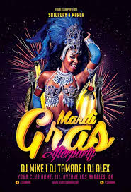Mardi gras after party featured dua lipa, kesha, sam smith at. Mardi Gras Afterparty Flyer Template Mardi Gras Flyer Ffflyer