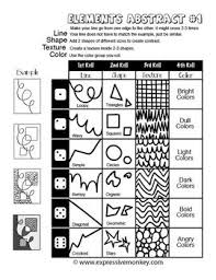 Art Lesson Elements Abstracts Art Sub Lessons Art Lessons Elementary Art Sub Plans