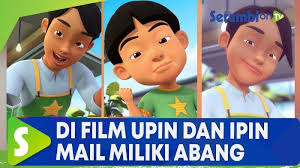 Awali dulu dengan gambar gambar. Video Warganet Heboh Ternyata Mail Di Film Upin Dan Ipin Miliki Abang Serambi Indonesia