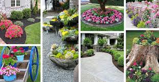Gorgeous garden and front yard landscaping ideas that help highlight the beauty and architectural features your house. 50 Best Front Yard Landscaping Ideas And Garden Designs For 2021