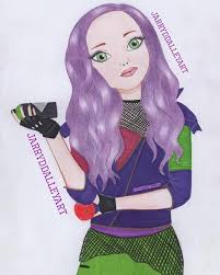 The Right Side Of Wrong My Drawing Of Dovecameron As Mal In Descendants 2 Descendants Descendants2 Disney Di Descendants My Drawings Disney Descendants