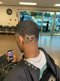 Today's cute haircuts like asymmetrical pixie bobs. Broken Heart Design On Waves Bellville Barber Shop Facebook