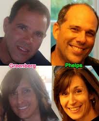 The claim that Nick Phelps and Laura Phelps (parents of two children from  Sandy Hook Elementary School) are crisis actors Richard Sexton and Jennifer  Greenberg Sexton. (Credit: Mick West for the photos.)