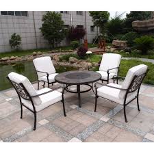 Check spelling or type a new query. 4 Seater 5 Piece Versailles Firepit Set 106cm Firepit Table With 4 Lowback Stacking Chairs Incl Cushions Free Next Working Day Delivery Mon Fri Shedsfirst