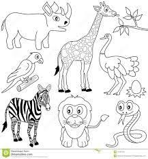 Image Result For Wild Animals Colouring Pages Animal Coloring Pages Animal Coloring Books African Animals