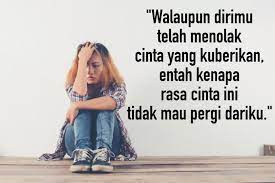 Check spelling or type a new query. 25 Kata Kata Galau Saat Kamu Alami Cinta Bertepuk Sebelah Tangan