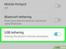 I can currently do this. 3 Ways To Tether Your Samsung Galaxy Smartphone Wikihow