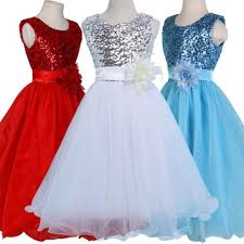 White Flower Girls Kids Bridesmaid Birthday Formal Wedding Prom Dresses Age 7 View More On The Link Vestidos Infantis Vestidos Indianos Vestido Da Frozen