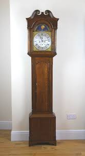 Superb 8 Day Longcase Clock Wth Rolling Moon C1780 Clock Antique Grandfather Clock Living Room Clocks