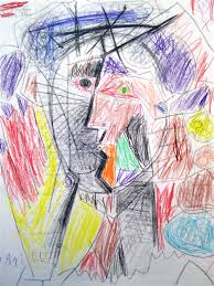 Einmal angefangen, kann man sich nur noch schwer. Was Sehe Ich Im Portrait Nach Pablo Picasso Grundschule Im Moselviertel