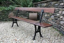 Great savings & free delivery / collection on many items. Antiques Atlas Cast Iron And Pine Station Bench