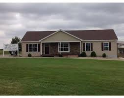 The Jackson Display Model In Vandalia Il Home With Lots Of Unique Features Stone On The Front And An Open Custom Modular Homes Display Homes Modular Homes