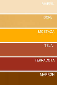 Colores Ocres En 2020 Colores Para Pintar Paredes Colores Para Pintar Casas Paletas De Color Amarillas