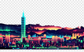 One site with wallpapers at high resolutions (uhd 5k, ultra hd 4k 3840x2160, full hd 1920x1080) for phones and desktop. Desktop 4k Resolution High Definition Television Theme Neon City City Skyline Desktop Wallpaper Png Pngwing