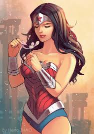 Astronauts go to carry out tasks. Artstation Fan Art Of Wonder Woman Herro Zhao