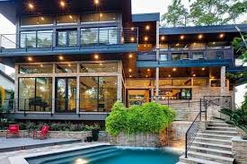 Lavish House Exterior And Interior Design Ideas With Frank Lloyd Wright Feel House Designs Exterior Modern House Plans Contemporary House Exterior