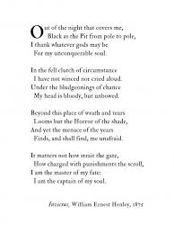 Invictus Poem Print I Am The Master Of My Fate I Am The Captain Of My Soul Inspirationalquote Poem Poetry Invictus Poem Soul Quotes Poetry Inspiration