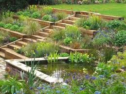 Jardin Terrasses Billes Jpg 640 480 Jardin En Pente Amenagement Jardin En Pente Terrasse Jardin
