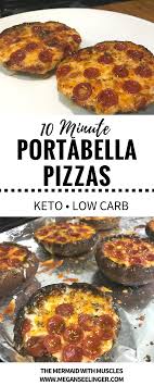 Keto Pizza Stuffed Portobello Mushroom Recipe Megan Seelinger Coaching Recipe Low Carb Pizza Recipes Low Carb Diet Plan