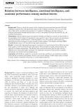 Image result for What are the significant correlations between measures of emotional intelligence and other construct?