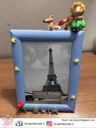 Cornice Frame Fimo Polymer Clay Piccolo Principe Regalo Frame Piccolo Photo Frame