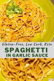 Easy Creamy Gluten Free Spaghetti Spiceitupp In 2020 Spaghetti Recipes Easy Pasta Sauce Gluten Free Spaghetti