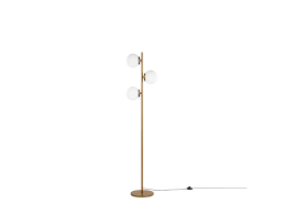 Stehlampe Gold 153 Cm Wadi Stehlampe Real