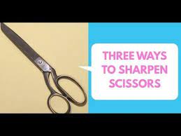 Pin By Susan Boll On Somethingextra Scissors How To Sharpen Scissors Sewing Techniques