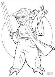 master yoda coloring page free printable pages coloriage de motif loup