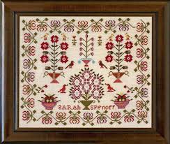 We would like to show you a description here but the site won't allow us. Sarah Spencer 1870 A Little Gem From Hands Across The Sea Sampler