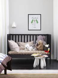Sundvik Crib Black Brown 27 1 2x52 Ikea Kids Bedroom Inspiration Kids Room Design Ikea Sundvik