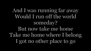 Would i run off the wall someday? Runaway Aurora Acoustic Karaoke Youtube