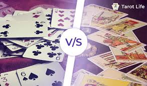 However, the older playing cards were different from the numbered ones we use today. The Difference Between Tarot Cards And Playing Cards Tarot Life Blog