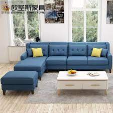 New Arrival American Style Simple Latest Design Sectional L Shaped Corner Living Room Furniture Fab Living Room Sofa Design Living Room Sofa Set Sofa Set Price