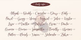 Looking for continuous script fonts? Lovely Coffee Font 1001 Fonts